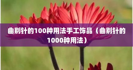 曲别针的一百种形状（曲别针有什么花样用法）