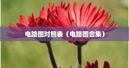 电路图对照表（电路图合集）