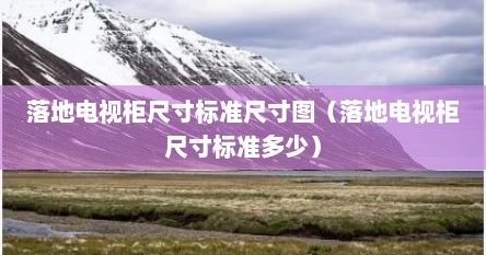 落地电视柜尺寸标准尺寸图（落地电视柜尺寸标准多少）