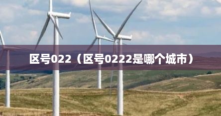 区号022（区号0222是哪个城市）