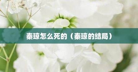 秦琼怎么死的（秦琼的结局）