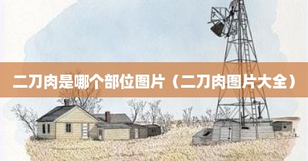二刀肉是哪个部位图片（二刀肉图片大全）