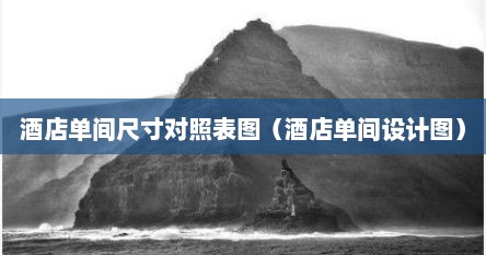 酒店单间尺寸对照表图（酒店单间设计图）