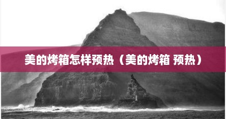 美的烤箱怎样预热（美的烤箱 预热）