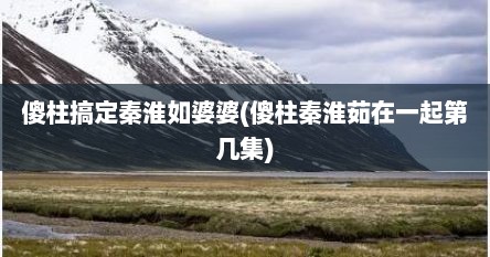 傻柱搞定秦淮如婆婆(傻柱秦淮茹在一起第几集)
