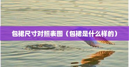 包裙的长度（包裙版型结构图）
