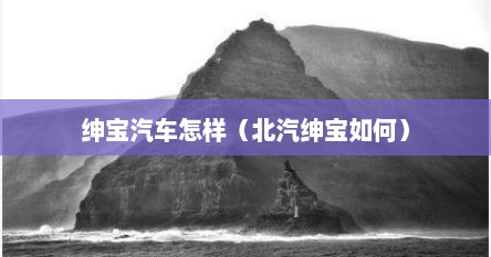 绅宝汽车怎样（北汽绅宝如何）