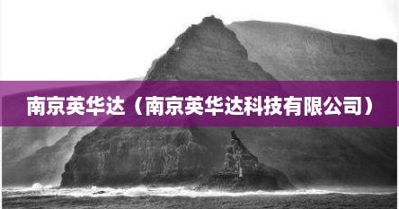 南京英华达（南京英华达科技有限公司）