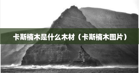 卡斯楠木是什么木材（卡斯楠木图片）