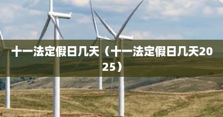 十一法定假日几天（十一法定假日几天2025）