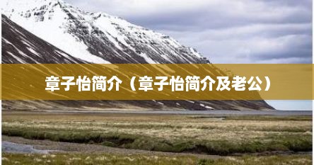章子怡简介（章子怡简介及老公）