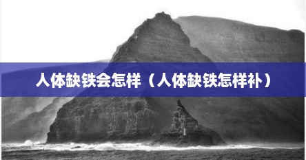 人体缺铁会怎样（人体缺铁怎样补）
