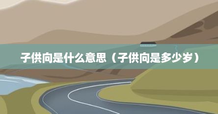 子供向是全年龄吗（子供 子）