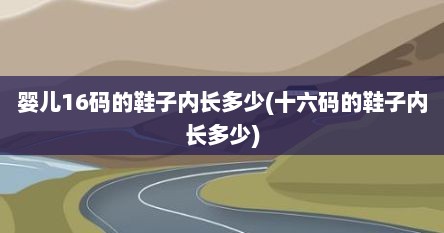 婴儿16码的鞋子内长多少(十六码的鞋子内长多少)