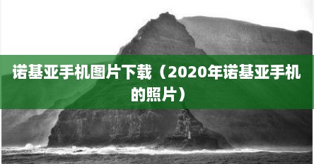 诺基亚手机图片下载（2020年诺基亚手机的照片）