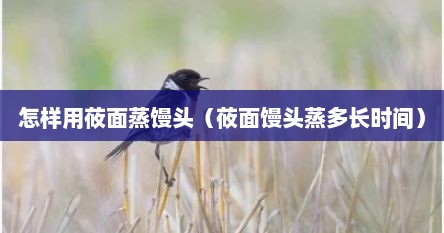 怎样用莜面蒸馒头（莜面馒头蒸多长时间）