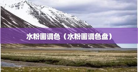 水粉丙烯油画调色盘（水粉画颜料盘）