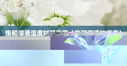 饱和溶液湿度对照表图（饱和溶液的湿度）
