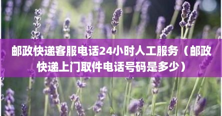 邮政快递客服电话24小时人工服务（邮政快递上门取件电话号码是多少）