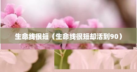 生命线很短（生命线很短却活到90）