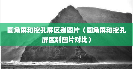 圆角屏和挖孔屏区别图片（圆角屏和挖孔屏区别图片对比）