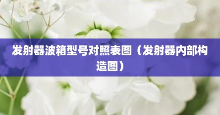 发射器波箱型号对照表图（发射器内部构造图）