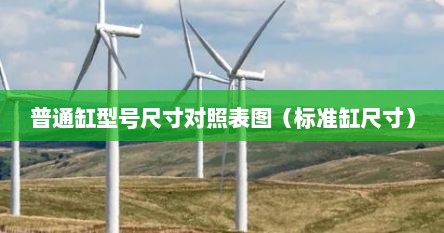 普通缸型号尺寸对照表图（标准缸尺寸）