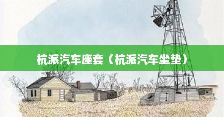 杭派汽车座套（杭派汽车坐垫）