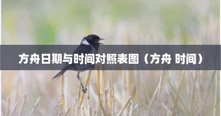 方舟日期与时间对照表图（方舟 时间）