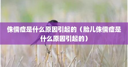 侏儒症是什么原因引起的（胎儿侏儒症是什么原因引起的）
