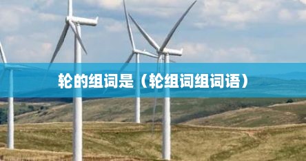 轮的部首和组词（轮的拼音和组词是什么）