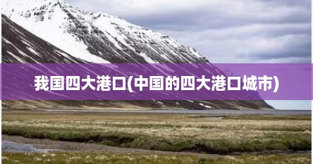 我国四大港口(中国的四大港口城市)