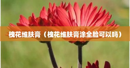 槐花维肤膏（槐花维肤膏涂全脸可以吗）
