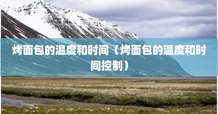 烤面包的温度和时间(烤面包的温度和时间控制) 烤面包的温度和时间(烤面包的温度和时间控制)