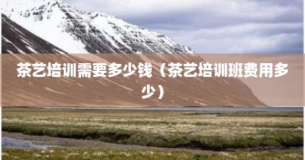茶艺培训赚钱吗（茶艺培训有什么好处）