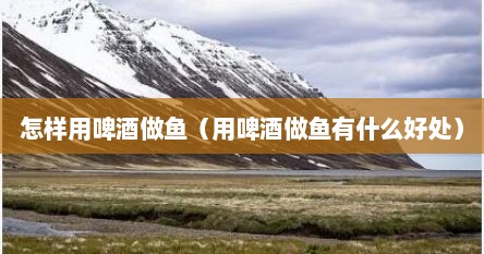 怎样用啤酒做鱼（用啤酒做鱼有什么好处）