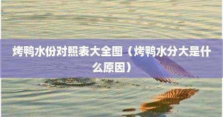 烤鸭水份对照表大全图（烤鸭水分大是什么原因）