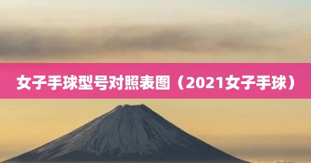 女子手球型号对照表图（2021女子手球）