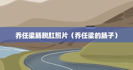 乔任梁肠脱肛照片（乔任梁的肠子）