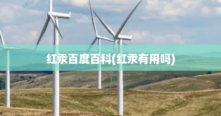红汞百度百科(红汞有用吗)