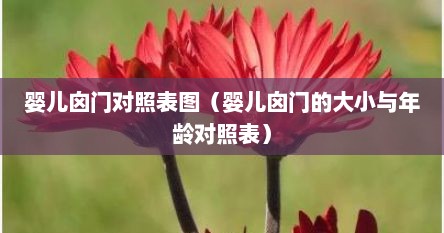 婴儿囟门对照表图（婴儿囟门的大小与年龄对照表）