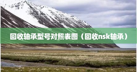 回收轴承型号对照表图（回收nsk轴承）