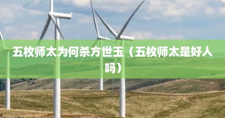 五枚师太为何杀方世玉(五枚师太是好人吗)