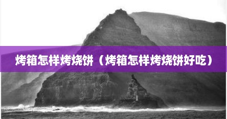 烤箱怎样烤烧饼（烤箱怎样烤烧饼好吃）