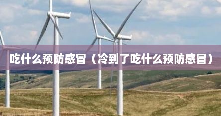 受凉吃什么预防感冒（吃什么预防热感冒）