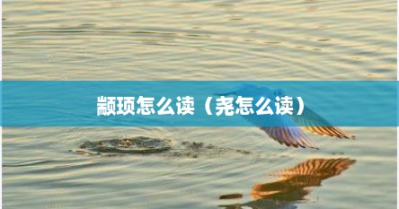 颛顼怎么读（尧怎么读）