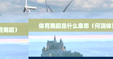 体育舞蹈是什么意思（何谓体育舞蹈）