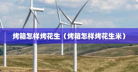 烤箱怎样烤花生（烤箱怎样烤花生米）