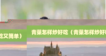 青菜怎样炒好吃（青菜怎样炒好吃又简单）