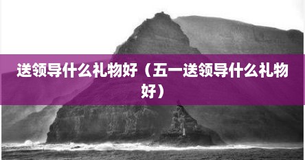 送领导什么礼物好（五一送领导什么礼物好）
